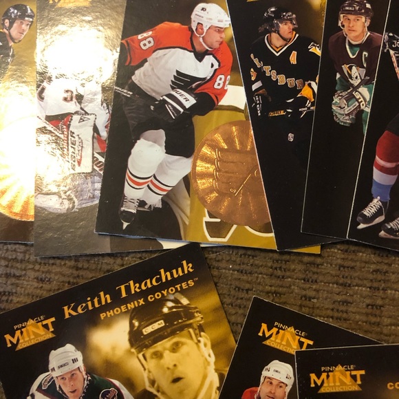 1997-98 Pinnacle Mint Bronze 30-Card Complete Set Jagr Hull Sakic Brodeur - Picture 5 of 7